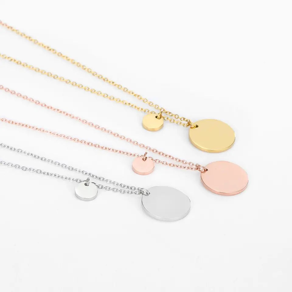 SUNIBI Stainless Steel Necklace on Neck Women's Jewelry Fashion Accessories for Girls Clothing Aesthetic Gifts Necklace 2022